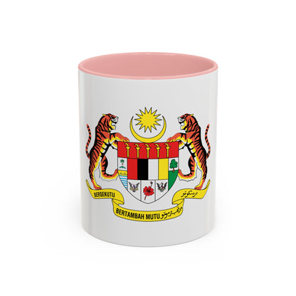 Coat of arms of Malaysia (1982-1988) - Accent Coffee Mug