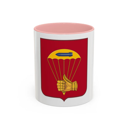 376 Airborne Field Artillery Battalion 2 (U.S. Army) Accent Coffee Mug
