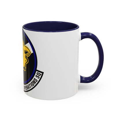 552nd Maintenance Operations Squadron (U.S. Air Force) Accent Coffee Mug