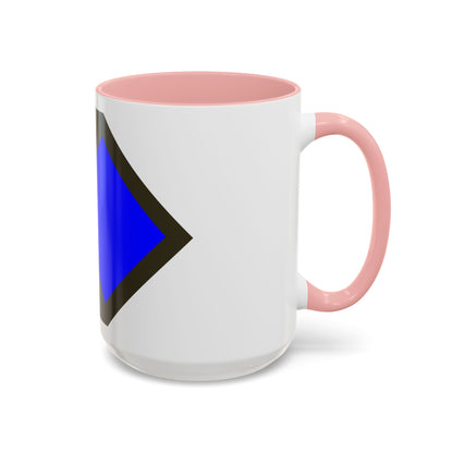 96th Infantry Division SSI (U.S. Army) Accent Coffee Mug