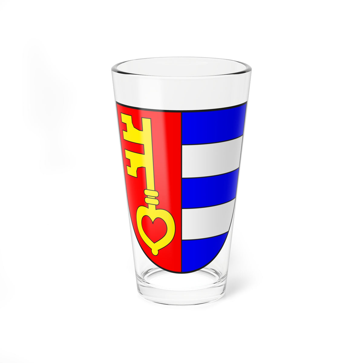 Obersaxen wappen (Switzerland) (Coat of Arms) Pint Glass 16oz