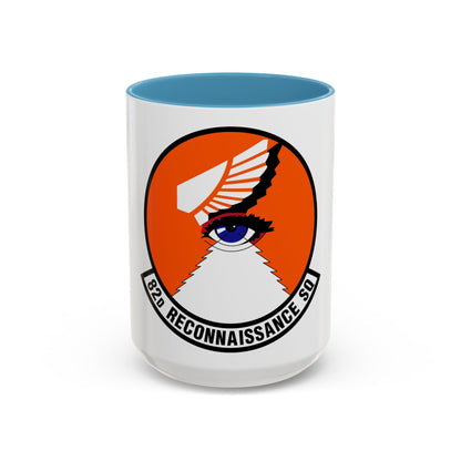 82 Reconnaissance Squadron ACC (U.S. Air Force) Accent Coffee Mug