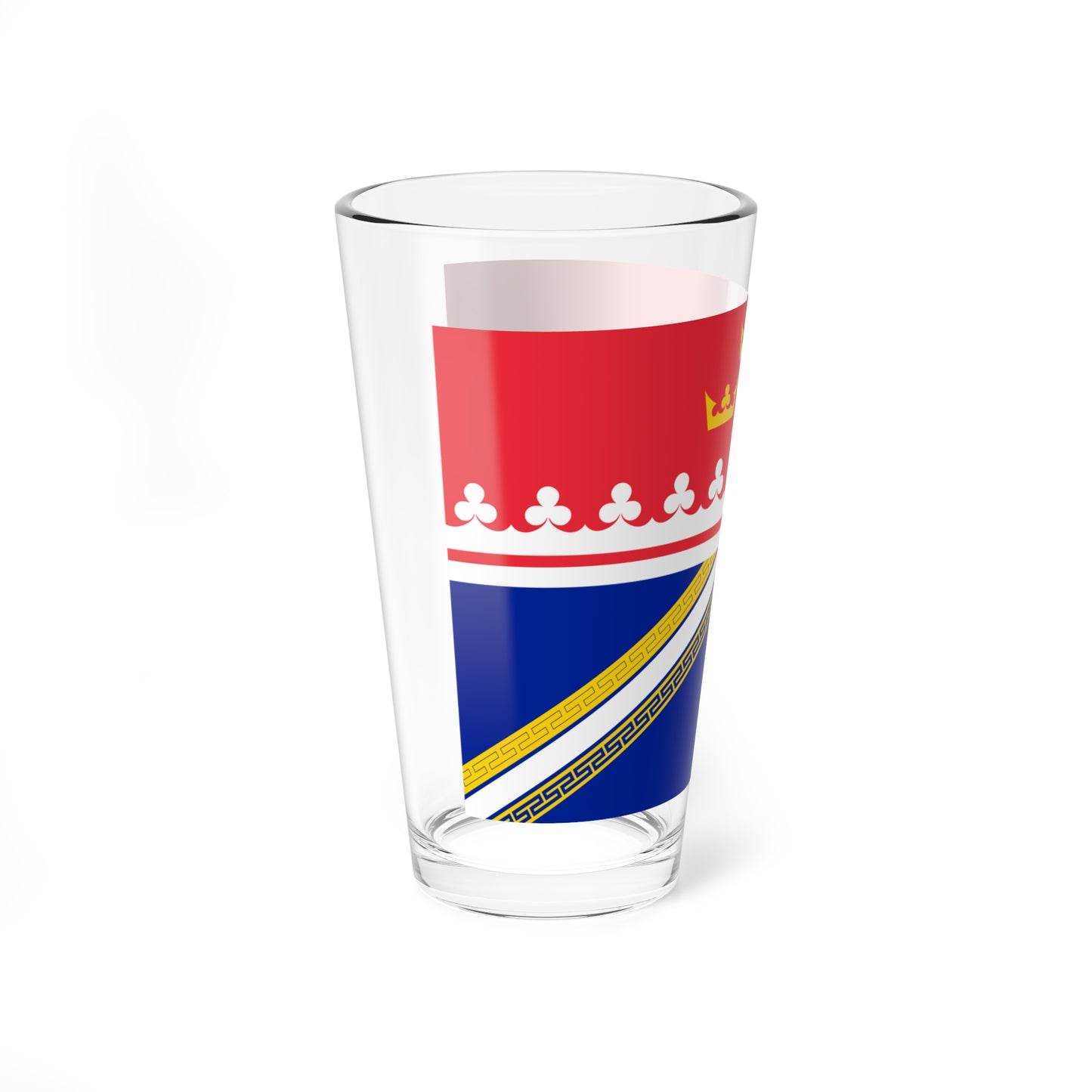 Proposed design for the flag of Grand Est (France) Pint Glass 16oz