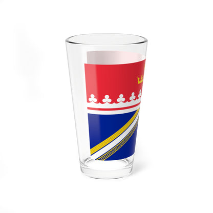 Proposed design for the flag of Grand Est (France) Pint Glass 16oz