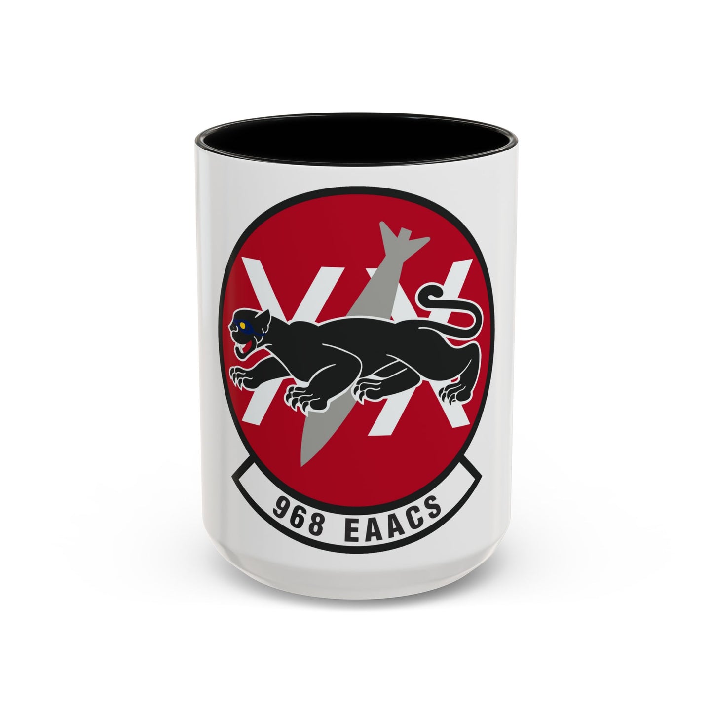 968th Expeditionary Airborne Air Control Squadron (U.S. Air Force) Accent Coffee Mug