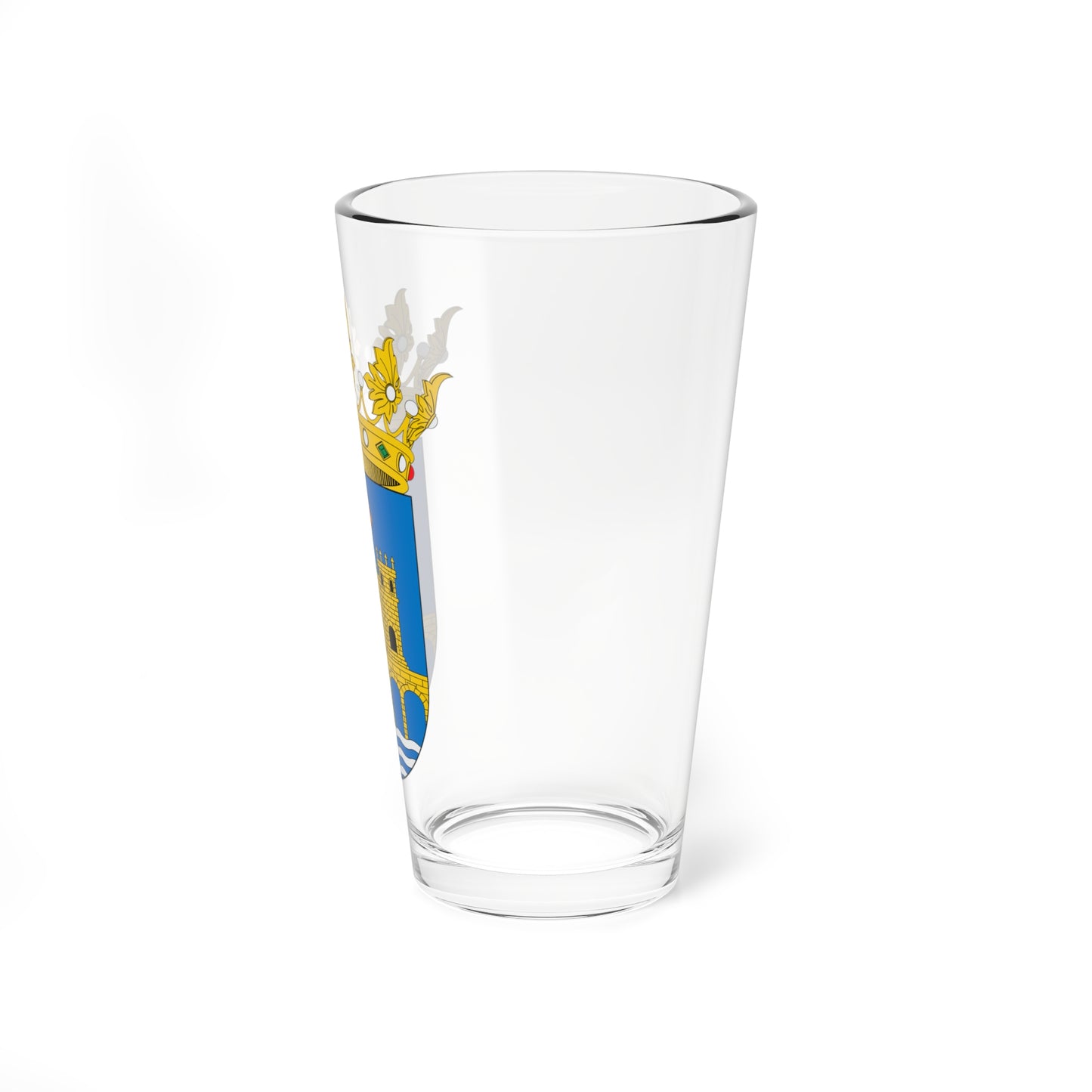 Escudo de Alpuente (Spain) (Coat of Arms) Pint Glass 16oz