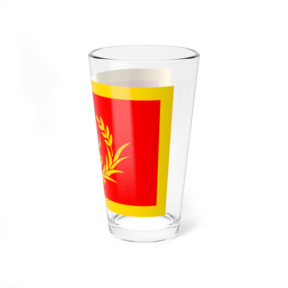 ROC Commanding General of Reserved Military Force Flag (China) Pint Glass 16oz