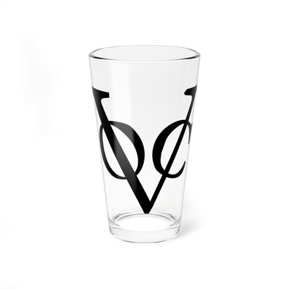 VOC (Netherlands) (Coat of Arms) Pint Glass 16oz