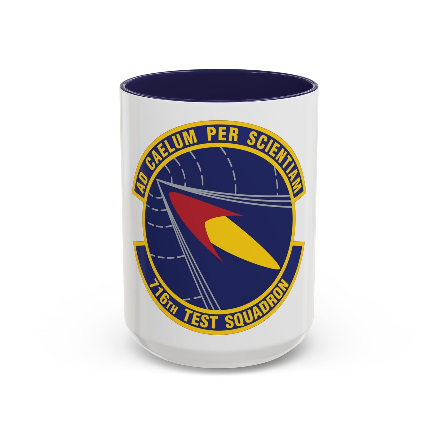 716th Test Squadron (U.S. Air Force) Accent Coffee Mug