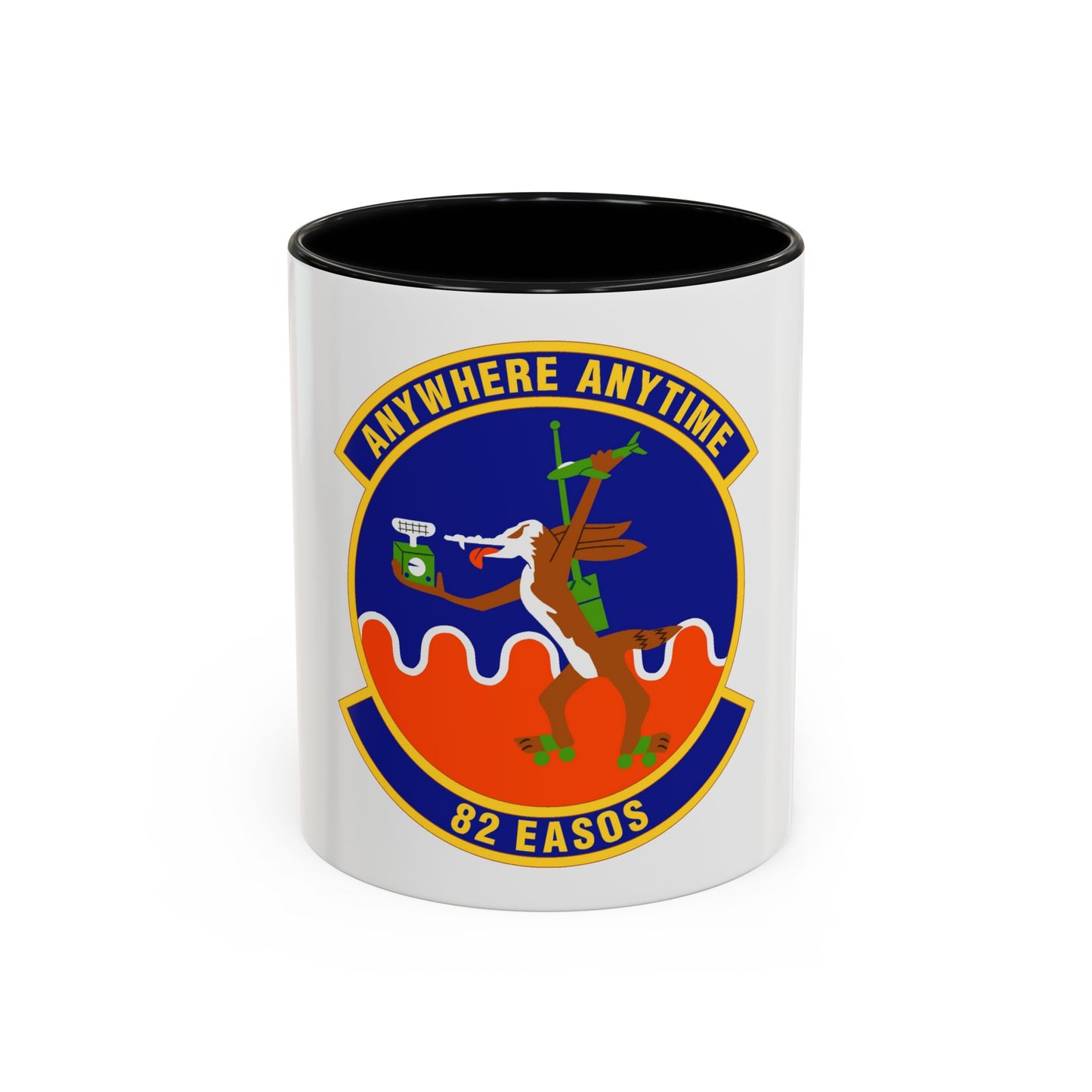 82d Expeditionary Air Support Operations Squadron (U.S. Air Force) Accent Coffee Mug