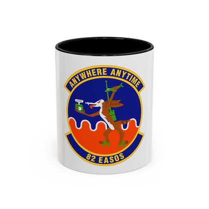 82d Expeditionary Air Support Operations Squadron (U.S. Air Force) Accent Coffee Mug