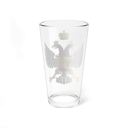 Coats of arms of Charles Peter Ulrich of Holstein-Gottorp (Russia) (Coat of Arms) Pint Glass 16oz