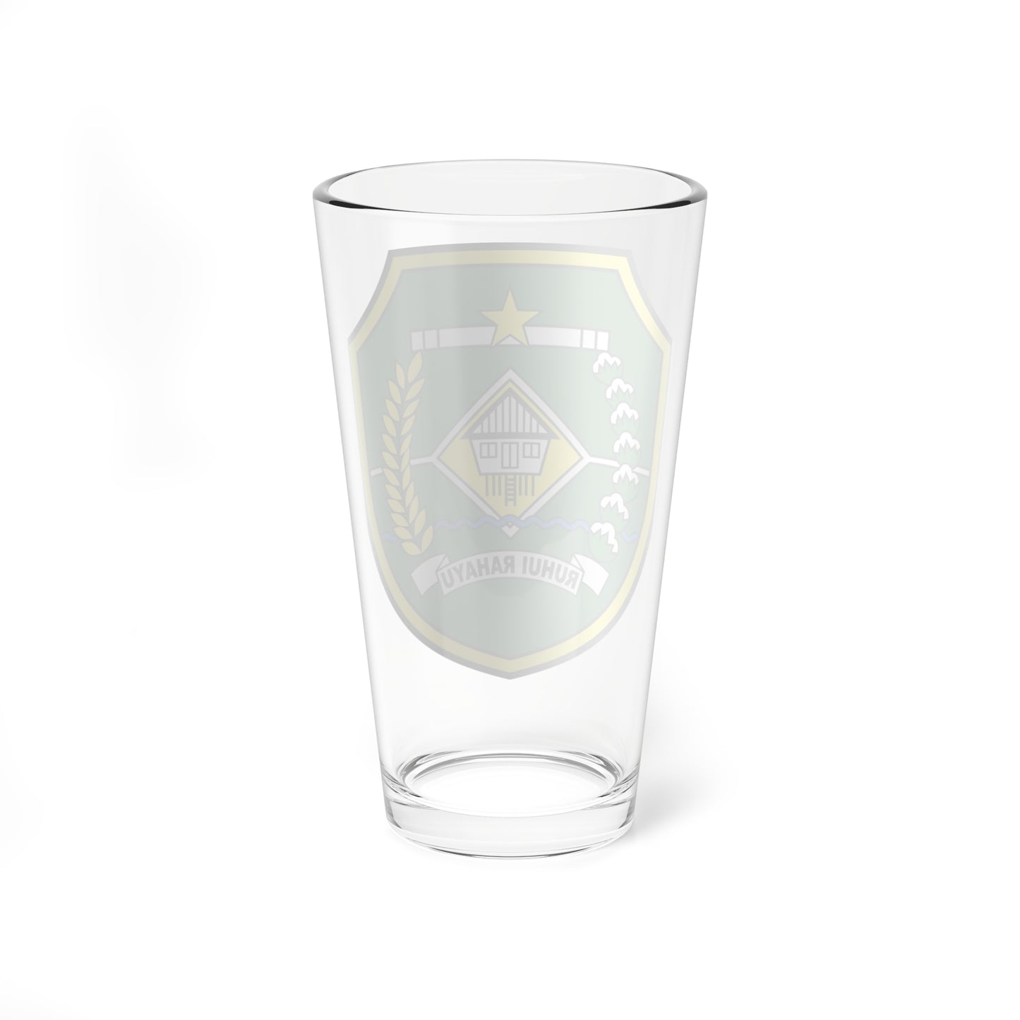 Coats of arms of Tapin Regency (Indonesia) (Coat of Arms) Pint Glass 16oz