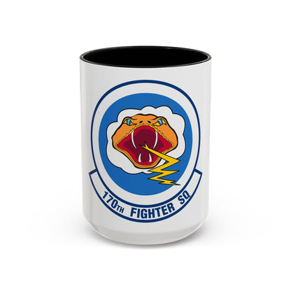 170 Fighter Squadron (U.S. Air Force) Accent Coffee Mug