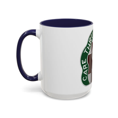 9 Hospital Center (U.S. Army) Accent Coffee Mug