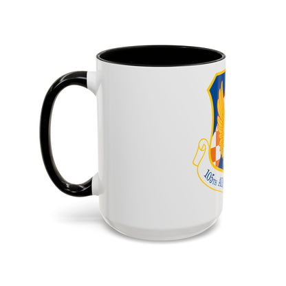 105th Airlift Wing (U.S. Air Force) Accent Coffee Mug