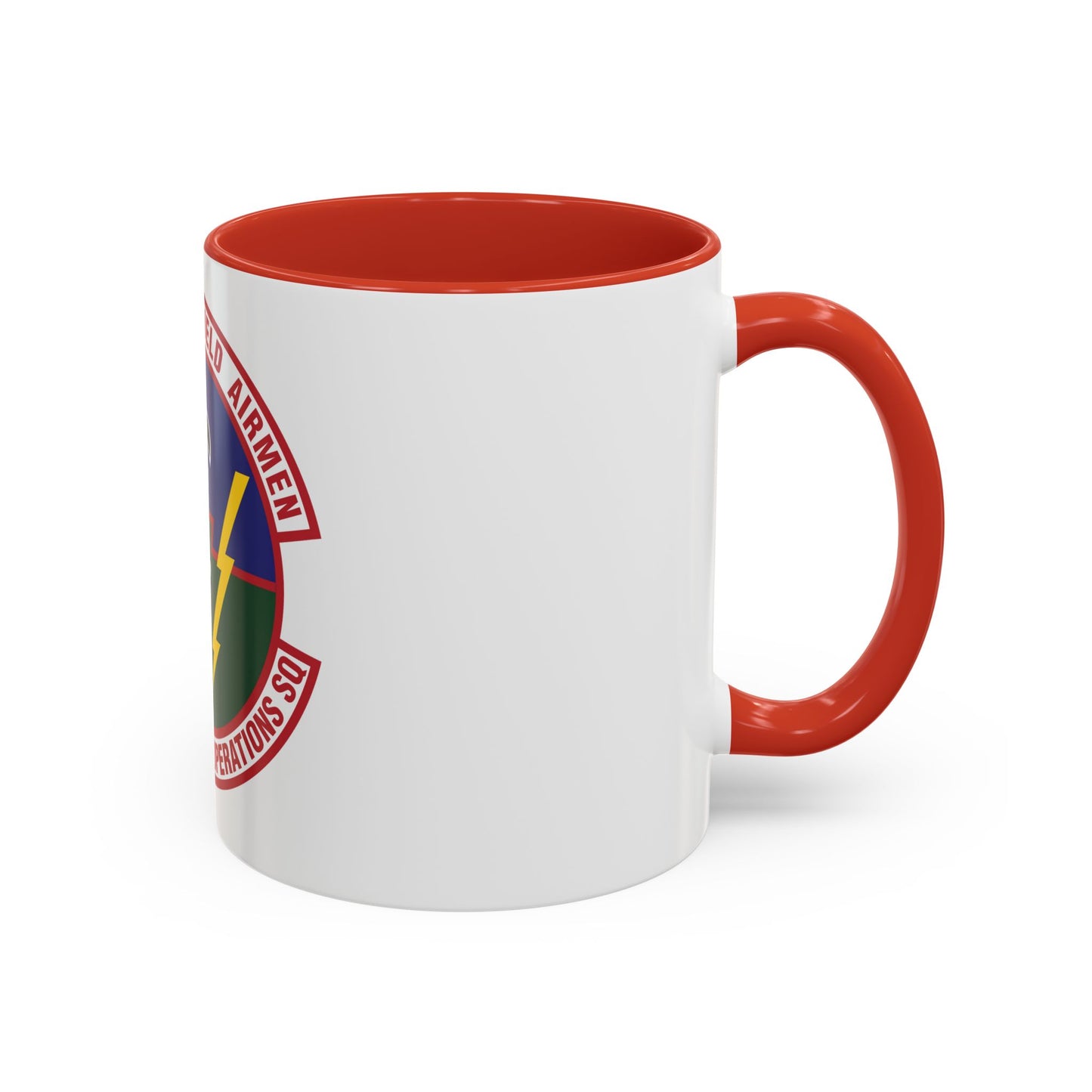 122d Air Support Operations Squadron (U.S. Air Force) Accent Coffee Mug