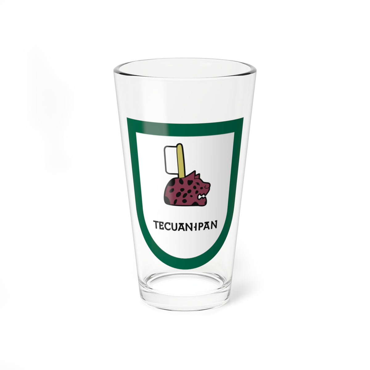 Escudo Tecuanipan (Mexico) (Coat of Arms) Pint Glass 16oz