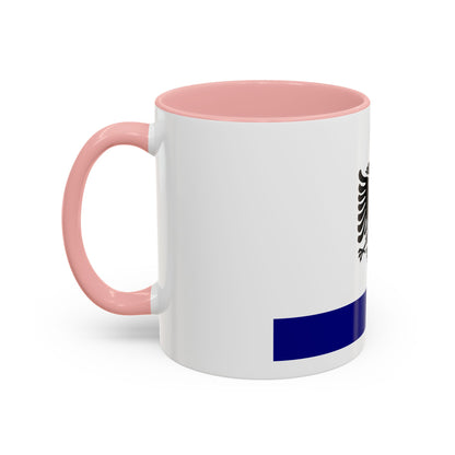 Government Ensign of Albania 1958 to 1992 - Accent Coffee Mug