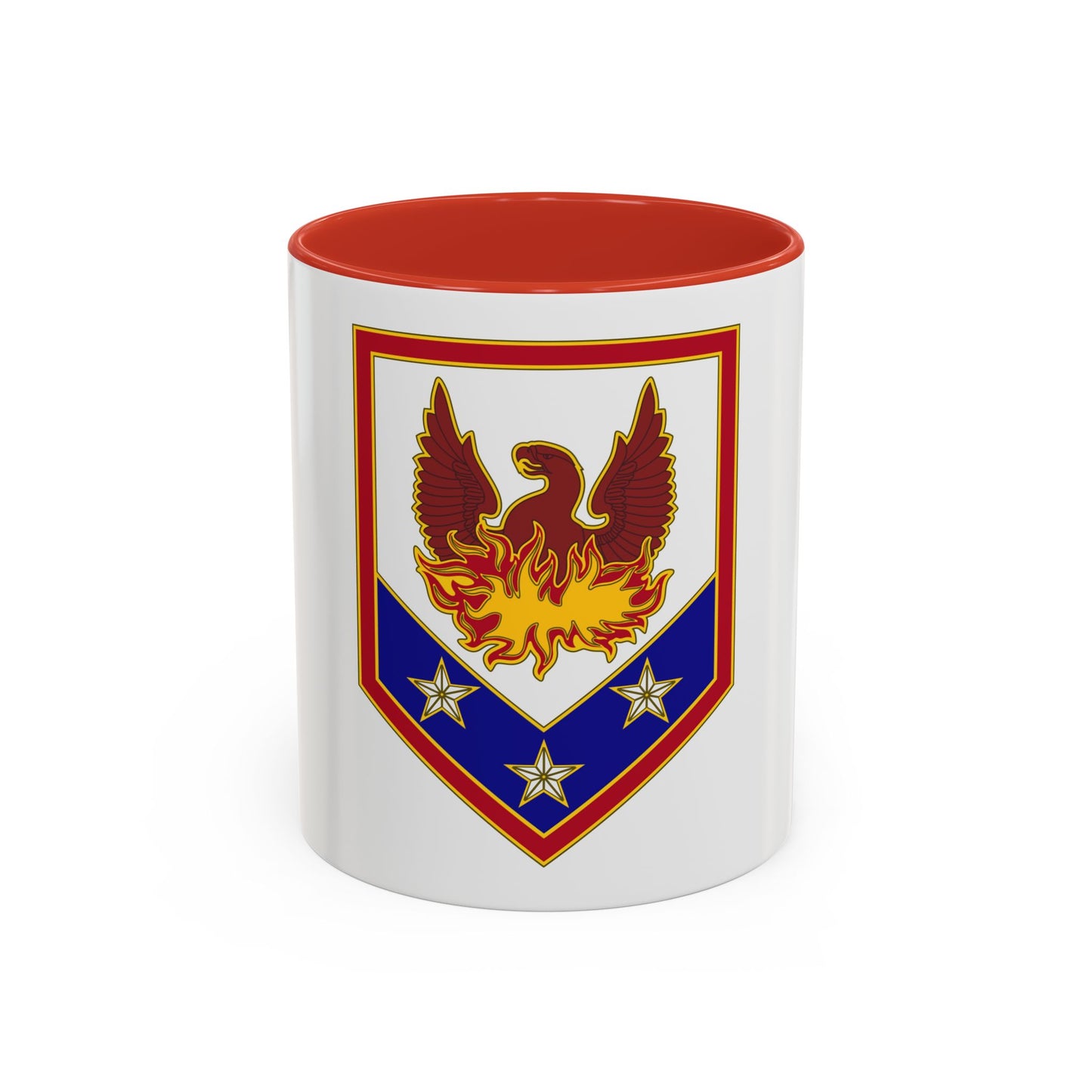 110 Maneuver Enhancement Brigade (U.S. Army) Accent Coffee Mug