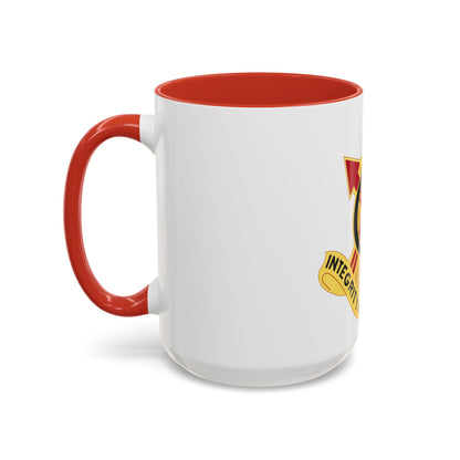 107th Artillery Group (U.S. Army) Accent Coffee Mug