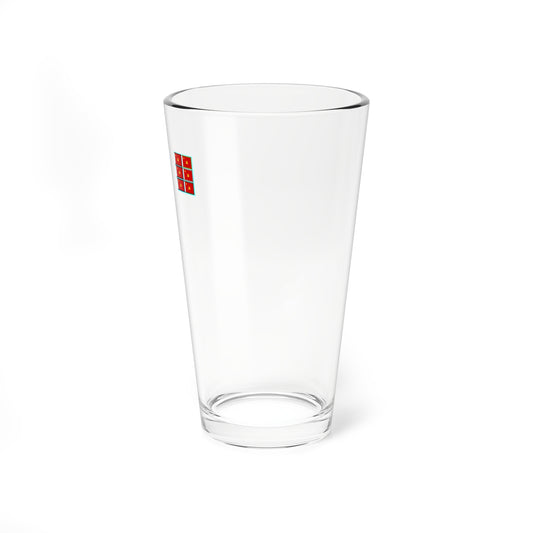 Chinese Red Army Flag 1931 (China) Pint Glass 16oz