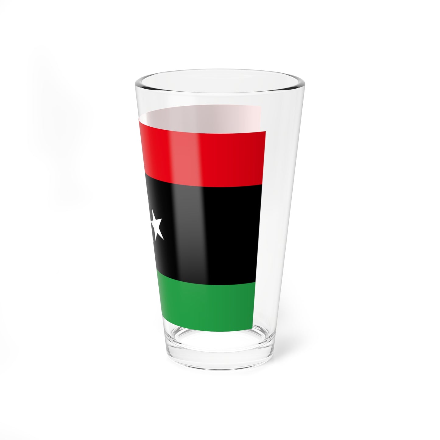 Flag of Libya 2-3 (Libya) Pint Glass 16oz