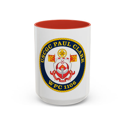 USCGC Paul Clark WPC 1106 (U.S. Coast Guard) Accent Coffee Mug