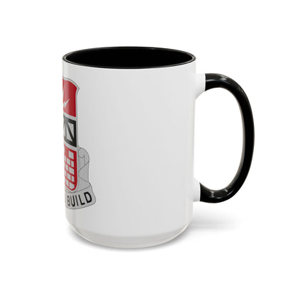 216 Engineer Battalion (U.S. Army) Accent Coffee Mug