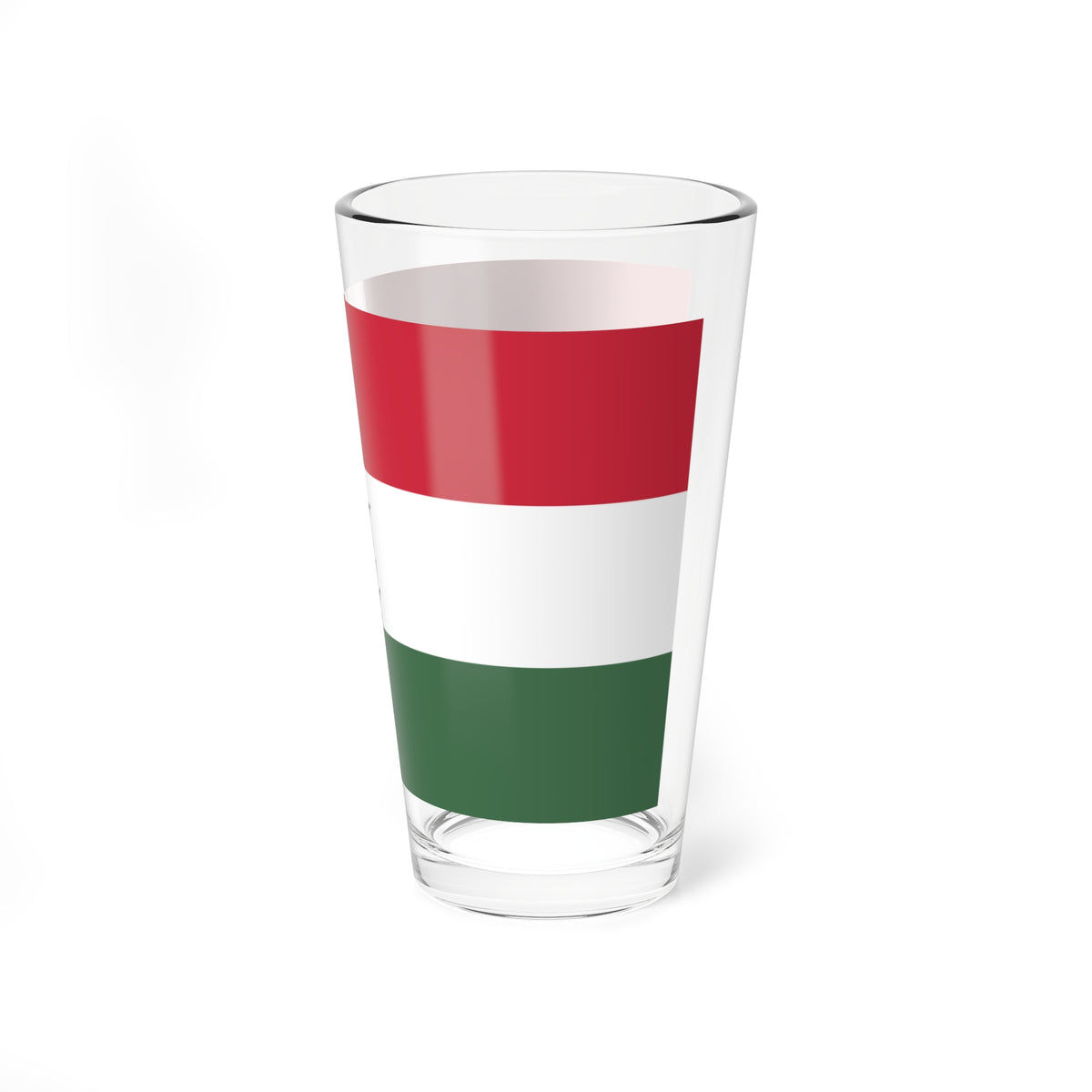 Naval Ensign of Hungary 1946-1948 (Hungary) Pint Glass 16oz