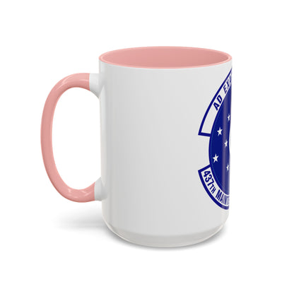 437th Maintenance Squadron (U.S. Air Force) Accent Coffee Mug