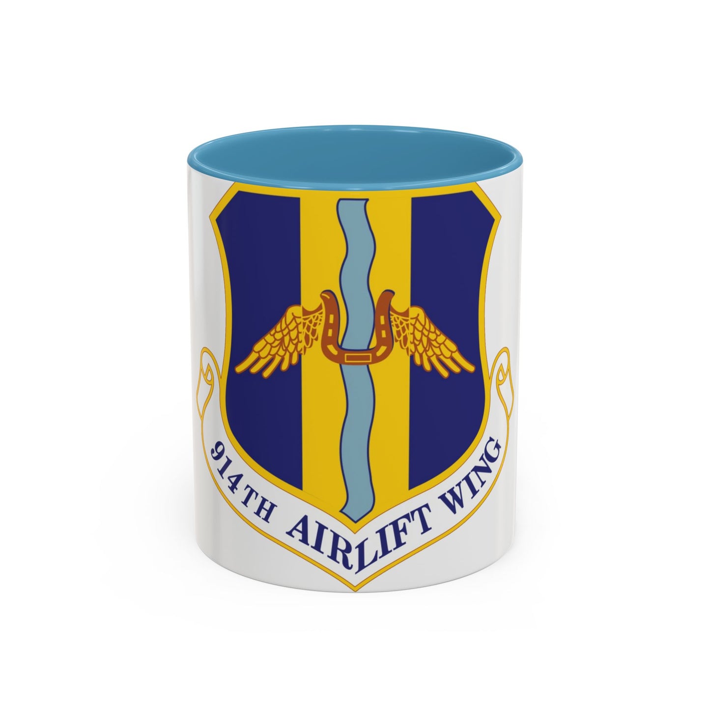 914th Airlift Wing (U.S. Air Force) Accent Coffee Mug