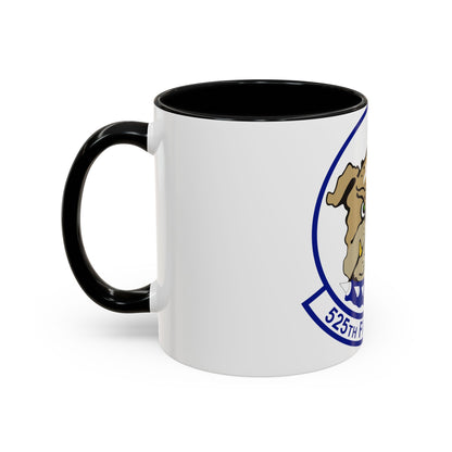 525th Fighter Squadron (U.S. Air Force) Accent Coffee Mug