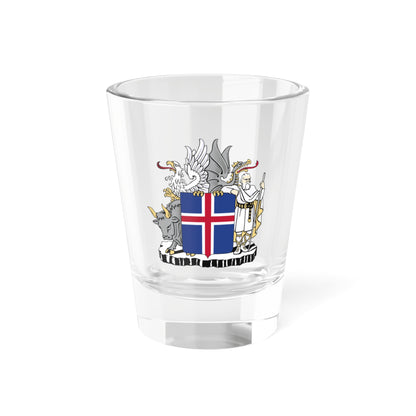 Coat of arms of Iceland - Shot Glass 1.5oz