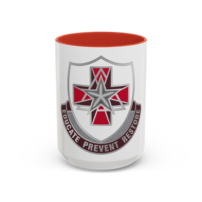 Dental Health Activity Fort Sam Houston (U.S. Army) Accent Coffee Mug