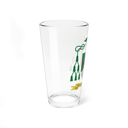 Escudo de David Martínez de Aguirre Guinea (Spain) (Coat of Arms) Pint Glass 16oz