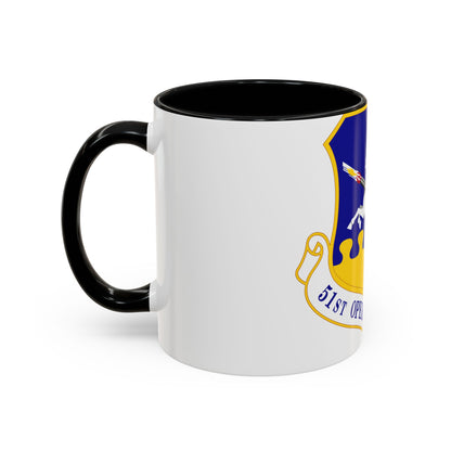 51st Operations Group (U.S. Air Force) Accent Coffee Mug