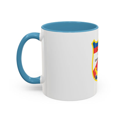 USCG Tactical Law Enforcement Team District 7 (U.S. Coast Guard) Accent Coffee Mug