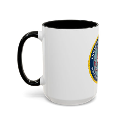 USCG Office of Requirements & Analysis (U.S. Coast Guard) Accent Coffee Mug