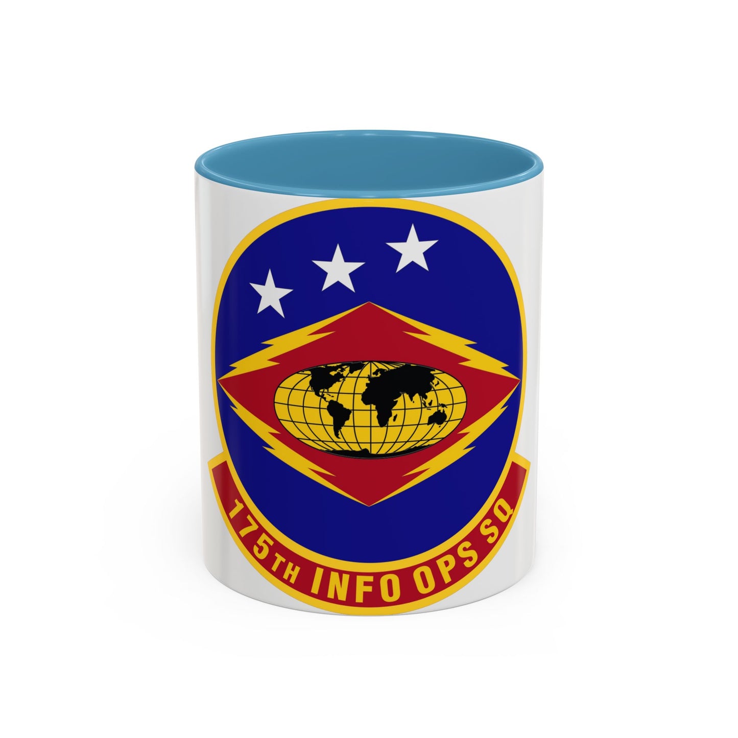 175th Information Operations Squadron (U.S. Air Force) Accent Coffee Mug