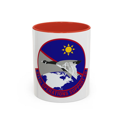 811th Operations Support Squadron (U.S. Air Force) Accent Coffee Mug