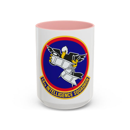 14 Intelligence Squadron AFRC (U.S. Air Force) Accent Coffee Mug