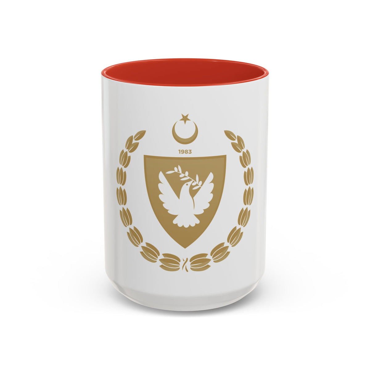 Emblem of the Presidency of the Turkish Republic of Northern Cyprus - Accent Coffee Mug