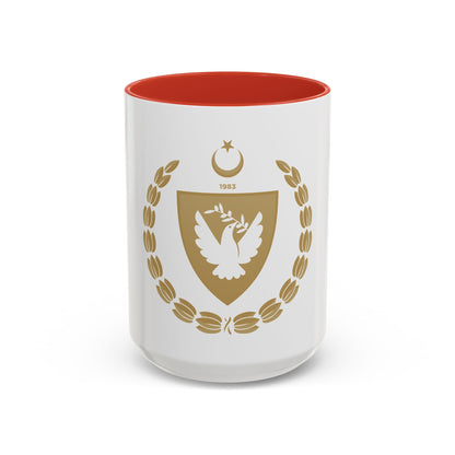 Emblem of the Presidency of the Turkish Republic of Northern Cyprus - Accent Coffee Mug