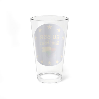 EU SSR Guinea-Bissau logo (Guinea) Pint Glass 16oz