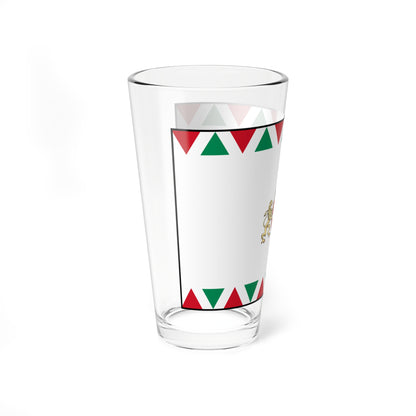 Flag Hungary Town Budapest (Hungary) Pint Glass 16oz