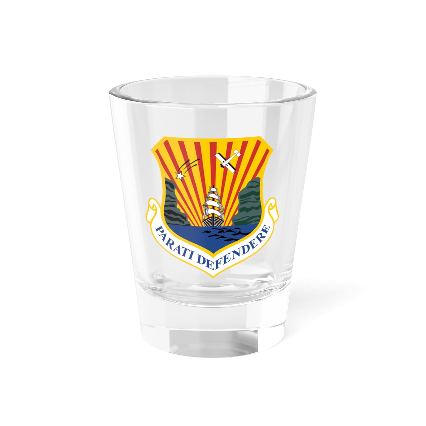 6th Air Mobility Wing (U.S. Air Force) Shot Glass 1.5oz