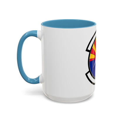 355 Healthcare Operations Squadron ACC (U.S. Air Force) Accent Coffee Mug