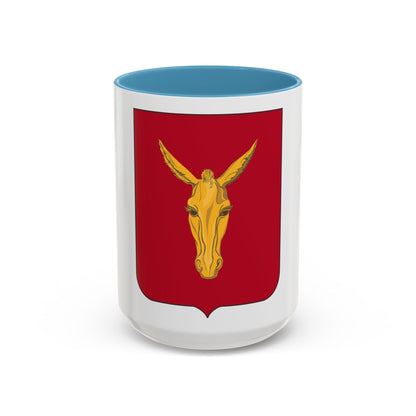 99th Field Artillery Battalion v2 (U.S. Army) Accent Coffee Mug