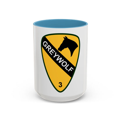 3rd Brigade Combat Team 1st Cavalry Division (U.S. Army) Accent Coffee Mug